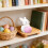 Easter Bunny Desktop Ornament Cute Rabbit Figurine 5