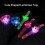 Bracelet fidget spinner phosphorescent (5 pièces) 6