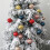 Farfi Christmas Ball Ornament Set Silver 3 pcs 4