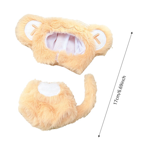 17 cm Puppenkleidungsset Premium-Modekleid 2