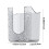 Wall-Mounted Wet Wipes Dispenser Clear Plastic 1 Piece 4
