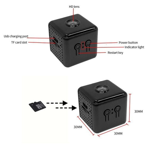 Smart Home Camera Cube Moderne Teknologi 1