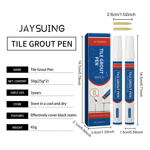 Waterproof grout pen mildew-resistant 1 pc 1