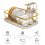 Dish Plate Storage Rack Rust-Resistant Adjustable 1 Unit 4
