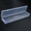 Caja de herramientas rectangular transparente de 14 pulgadas 3