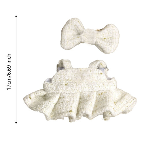 17 cm Puppenkleidungsset Premium-Modekleid 1