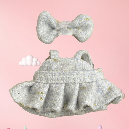17 cm Puppenkleidungsset Premium-Modekleid 2