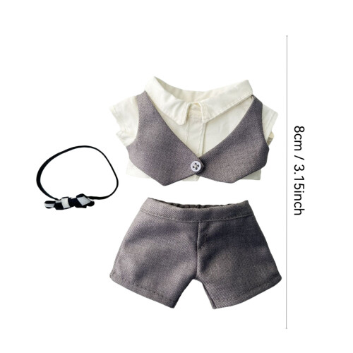 17 cm Puppenkleidungsset Premium-Modekleid 2
