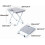Tabouret de camping gris, pliable, 25 cm, léger, supporte jusqu'à 90 kg. 3