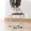 Camping Stool Grey 10 Inch Lightweight Folding 200lb 6