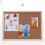 Bacheca decorativa in sughero con cornice, 24x36 pollici 2