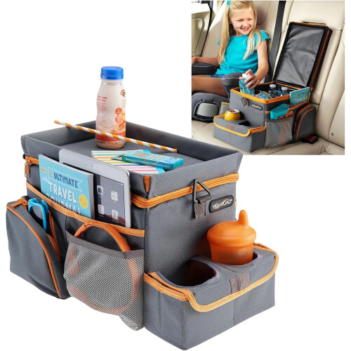CarHop stoelorganizer met bekerhouder en koelbox 1