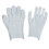 Guantes blancos de algodón resistentes (1 par) 2