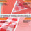 Waterproof Picnic Blanket Red 79x79 Inch 2