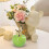Keramische decoratieve appelfiguur (1 stuk) 6