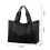 Nylon schoudertas, unisex, groot, 1 stuk 2