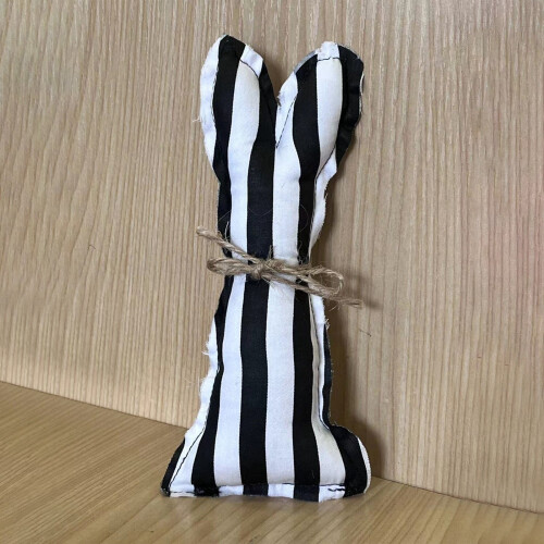 Osterhasen-Stoffseil-Ornament, 17 cm 2