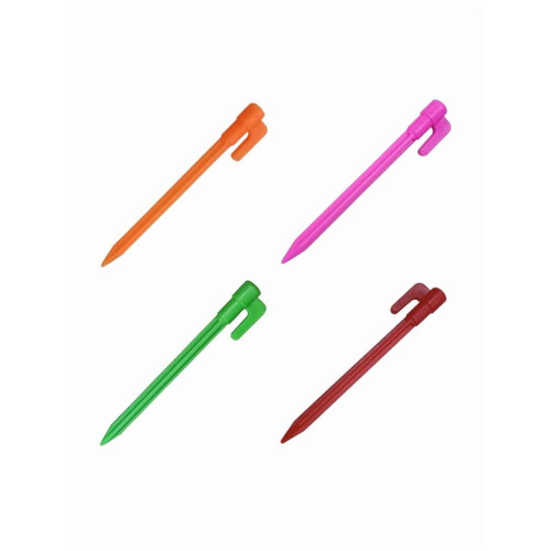 Zeltnägel Orange 4 Stück 2