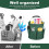 Cleaning Cart with Handle 17L Portable Organizer 3