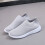 Dame mesh casual sneakers sort US7.5 4