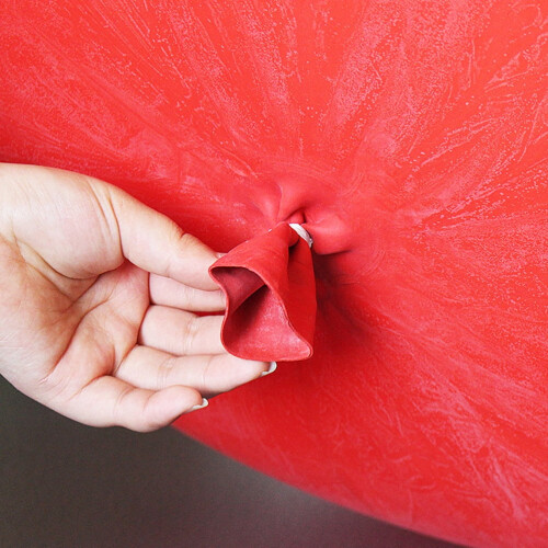 Roter Latex-Riesenballon, 36 Zoll 2