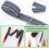 Polyester Jacquard Webbing 1,5 tommer 5 meter Midnatsblå 4