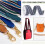 Polyester Jacquard Webbing 1,5 tommer 5 meter Midnatsblå 5