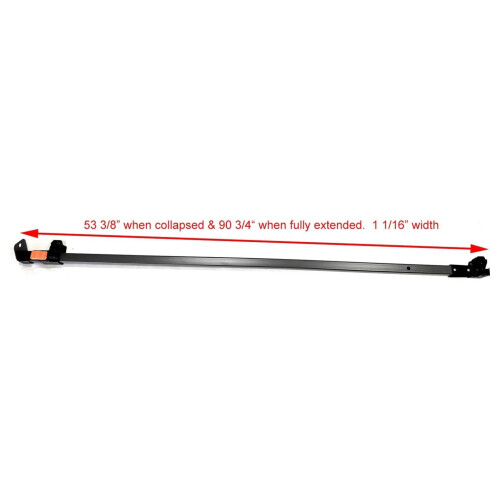 Canopy Leg Replacement Adjustable Metal 52-92 Inch 1