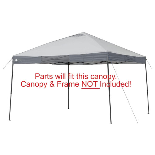 Canopy Leg Replacement Adjustable Metal 52-92 Inch 2