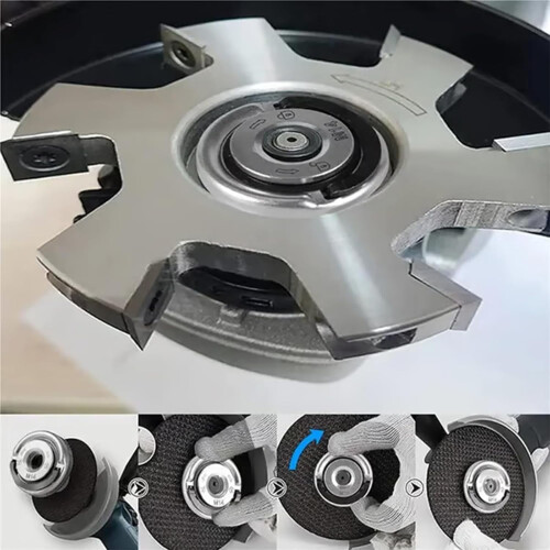 Porca flangeada para esmerilhadeira angular M14x2 com fixação rápida 1