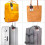 Crusader Cross Marble Luggage Tag Custom 1pc 7
