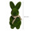 Figurine de lapin de Pâques en mousse verte floquée, 20 cm 5