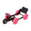 Chariot à roue de moto pliable robuste noir 2