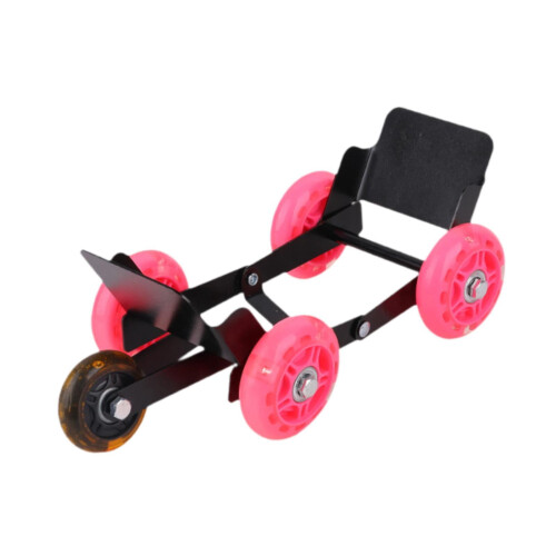Motorrad-Radheber, faltbar, robust, schwarz 2