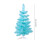 Mini Blue Artificial Christmas Tree 17.73 Inch 2