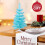 Mini Blue Artificial Christmas Tree 17.73 Inch 6