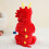 Βρεφικό φορμάκι Red Dragon με μαλακό φανελένιο μακρύ μανίκι 6