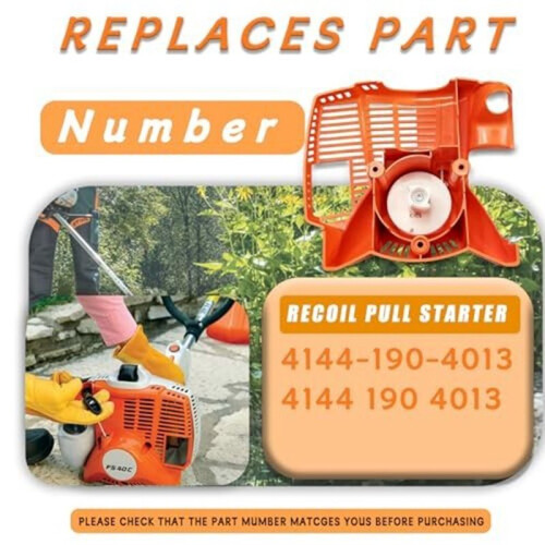 Reverse Pull  Replacement Part 4144 190 4004 for  FS40 FS50 FS56 FS40C FS50C Trimmer 1