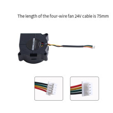 2X for K1-K1 Max 4020 Fan DC24V Cooling Hotend Fan 3D Printer Accessory