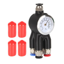 4-in-1 AMS Feed Pipe Adapter for X1C P1P A1/A1 Five-Way Feed Port AMS Feed Pipe Connector