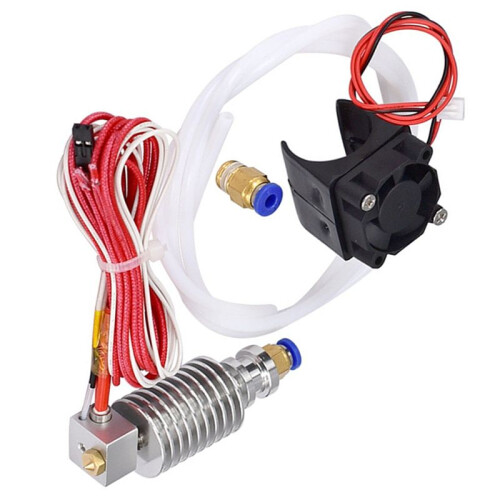 3D Printer Extruder  E3D-V5 Extruder Nozzle E3DV5 Full Set for 1.75mm/0.2mm