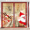 Autostickercollectie: Kerstman raamstickers 7