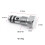 1 Pair Scuba Diving Double Tank Valve Plug BCD Valve Cap Scuba Diving Replacement Part 6