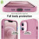 Silicone iPhone 12 and 12 Pro Case Lavender Purple 6.1 inch 3