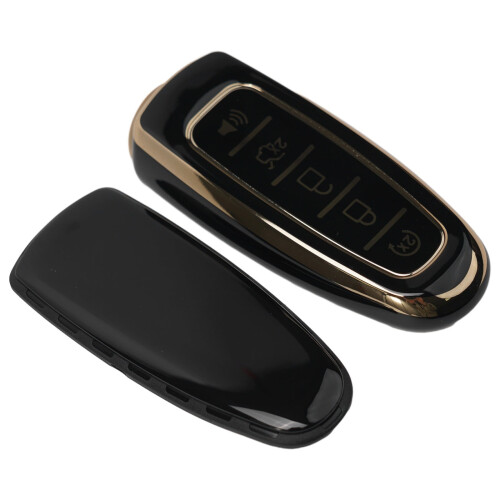 Capa de TPU para chave remota compatível com Ford Edge, Explorer, Escape e Focus. 2