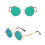 Gafas de sol steampunk vintage unisex 1 par 2