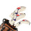 Golf Club Head Covers PU Leather 4pcs White 5