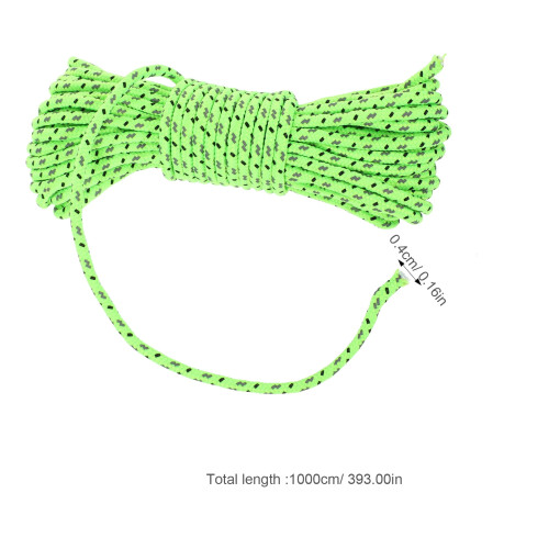 Reflective Tent Rope Wear-Resistant 10m 1