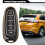 Capa de TPU para chave remota compatível com Ford Edge, Explorer, Escape e Focus. 6