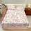Full Size Sheet Set Soft Cooling Polyester Peony Pink 2